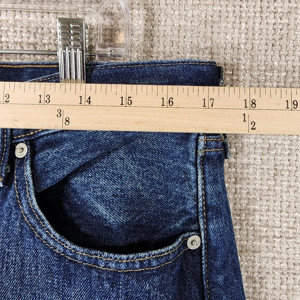 Levi's 501 Button‎ Fly Jeans Blue Denim Men's 34x32 (Actual 34x30) Mexico